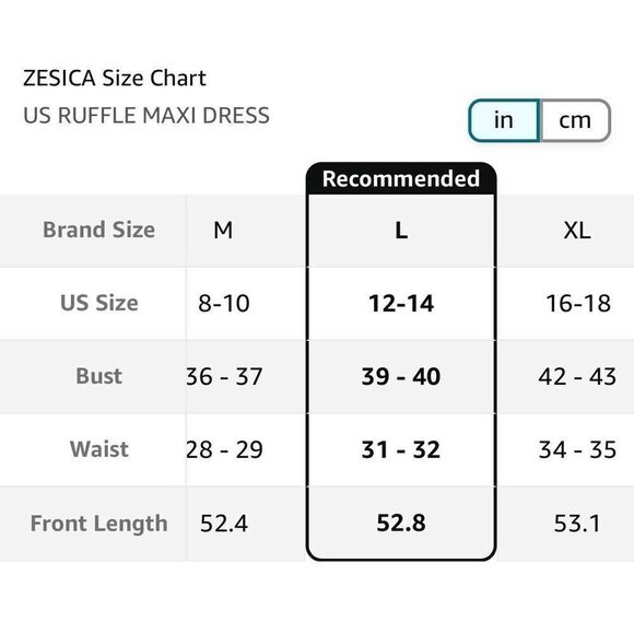 NEW Tie Strap Ruffle A Line Beach Long Maxi Dress L 12/14 - Picture 8 of 9